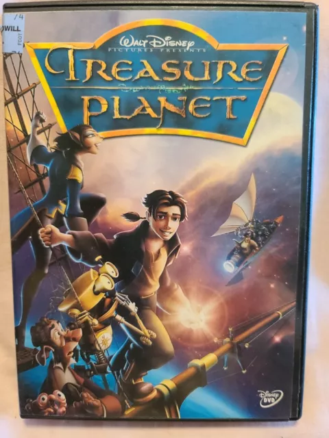 SHELF162D DVD ~  Walt Disney's treasure planet
