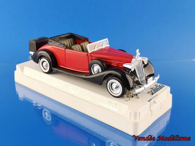 Voiture de  collection - Packard super eight, Solido 4037  1/43