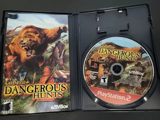 Cabela's Dangerous Hunts (PlayStation 2) PS2 Greatest Hits Activision Hunting 3