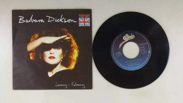 7" Single Vinyl -  Barbara Dickson – January – February -  S13358 Z16