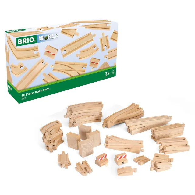 Brio World 33772 Großes Schienensortiment 50 Teile Schienen Set Sonstige B-WARE