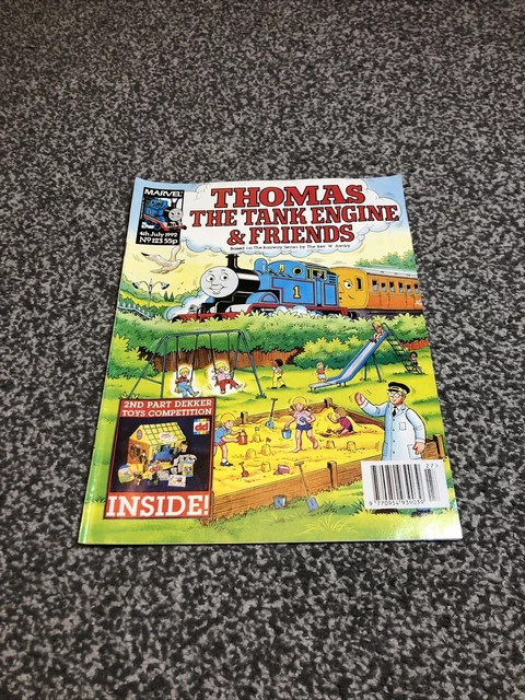 THOMAS THE TANK Engine & Friends Magazine Comic Vintage 1992 No: 123 £ ...