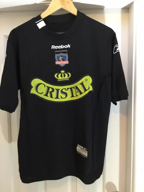 CAMISETA DEPORTIVA COLO Colo, negra Reebok 2004, talla mediana EUR