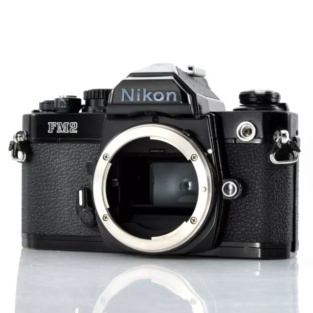 Nikon NOUVEAU FM2 Late 35mm SLR Film Camera Body Noir FM2N du Japon [Exc+5]