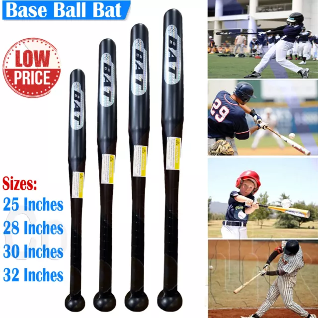 32/34 Heavy Duty Metal Baseball Bat Rounder Softball Pole Stick Stainless  Steel