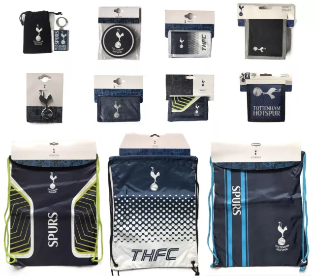 TOTTENHAM HOTSPUR FC Official SPURS Fan Gifts - Bag, Wallet, Coasters, Keyring,