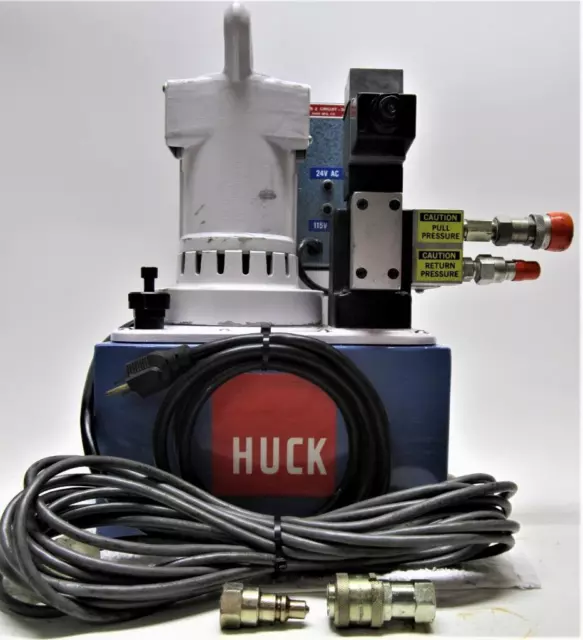 Huck 940 Powerig Hydraulic Unit Rivet Riveting Riveter Power Pack 115V