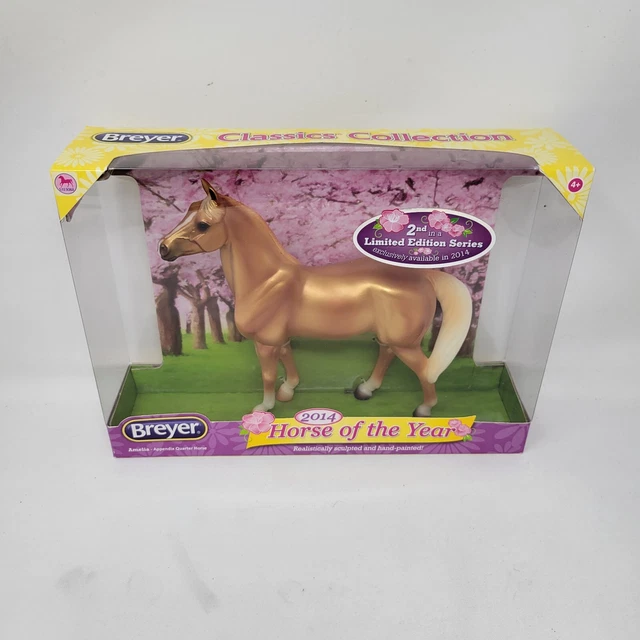 Breyer 2014 Horse Of The Year Appendix Quarter Limited Edition 62114NIB h12