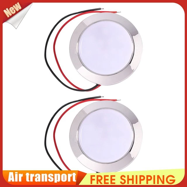 Waterproof 12V 24V Auto 24 SMT LED Dome Reading Lamp for Caravan RV Marine Car *