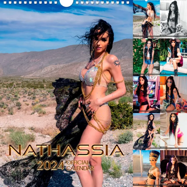 NATHASSSIA 2024 Wall Calendar