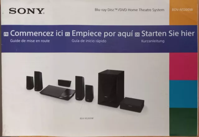 SONY home entertainment system 5.1