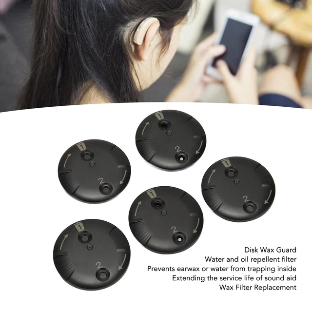 40PCS SOUND AID Wax Guard Replacement Cerumen Stop Filter for Phonak