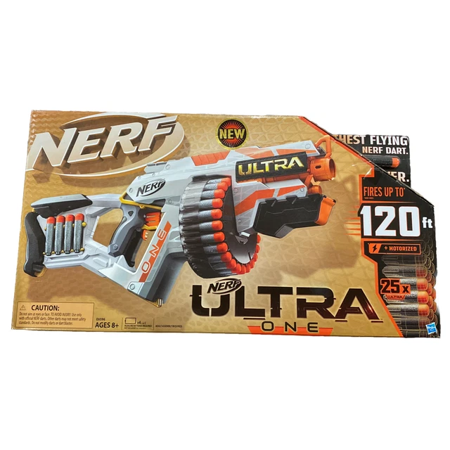 NERF ULTRA ONE Motorized Blaster Toy Gun with 25 Darts E6596 50.00