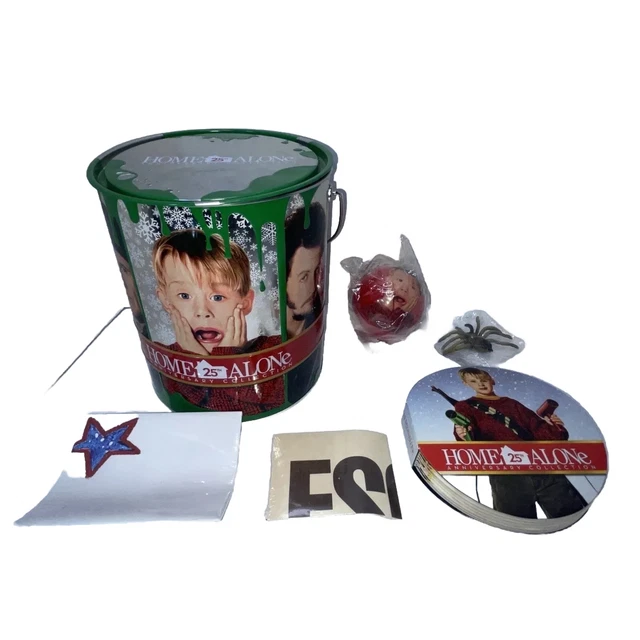 HOME ALONE 25 Anniversary Collection Paint Can 5 Movies BLURAY/DVD