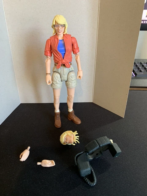 MATTEL JURASSIC WORLD Amber Collection Dr. Ellie Sattler Figure EUR 22