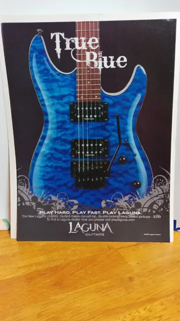 Laguna Le400 Guitars  Guitar  Print Ad 11 X 8.5.