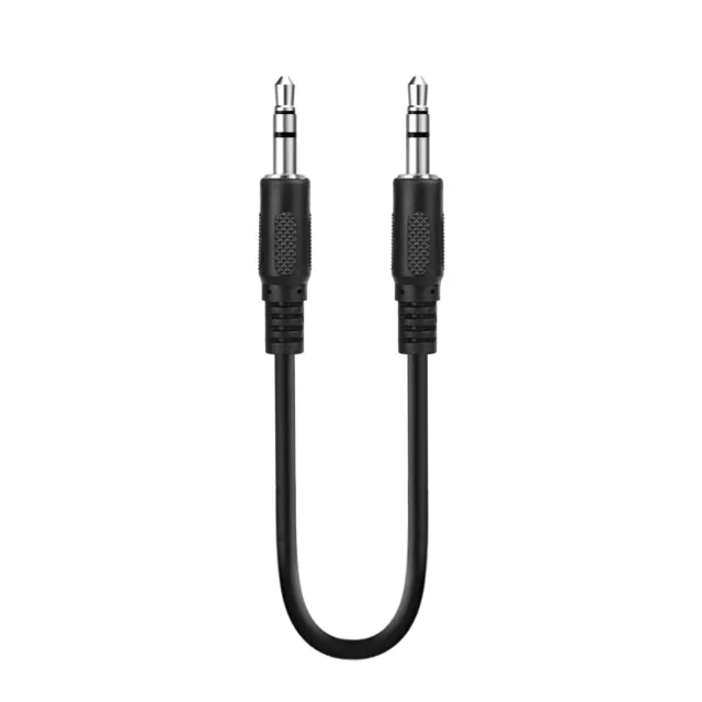 1.5FT Short AUX Cord 3.5mm Stereo Auxiliary Audio Cable for Samsung Galaxy/iPad