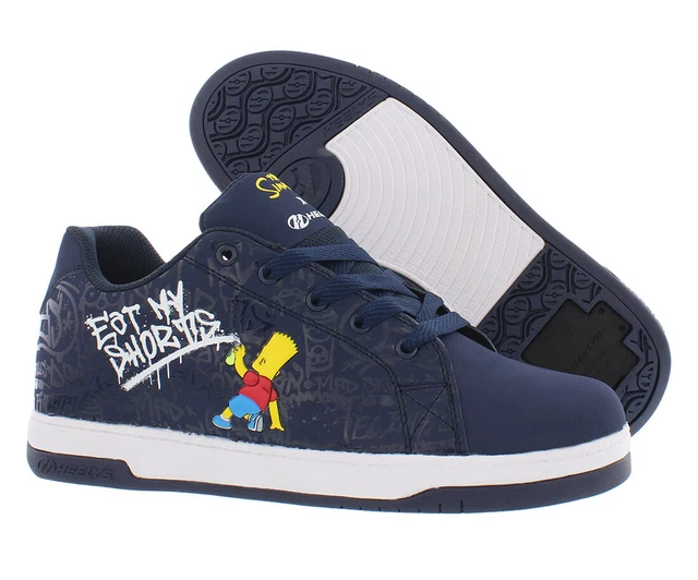 Heelys Split Simpsons Mens Shoes Size 13, Color: Navy/White