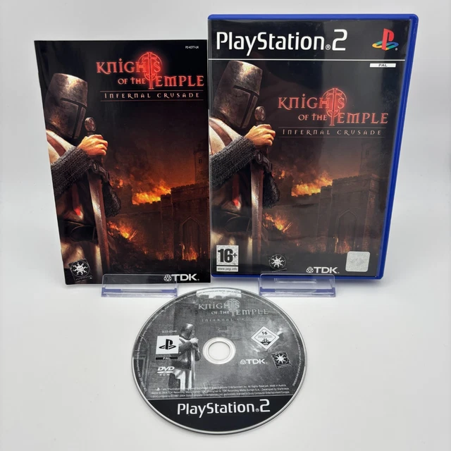 Jeu PS2 Knights Of The Temple Infernal Crusade - Version Française - Très Bon état