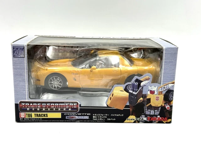 FIGURINE ARTICULÉE TRANSFORMERS MASTERPIECE MP-25 TRACKS TAKARA TOMY NEUVE du... EUR 144,49 - FR
