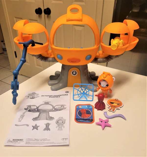 OCTONAUTS ABOVE & Beyond Mega Playset Octopod Figures Captain Barnacles