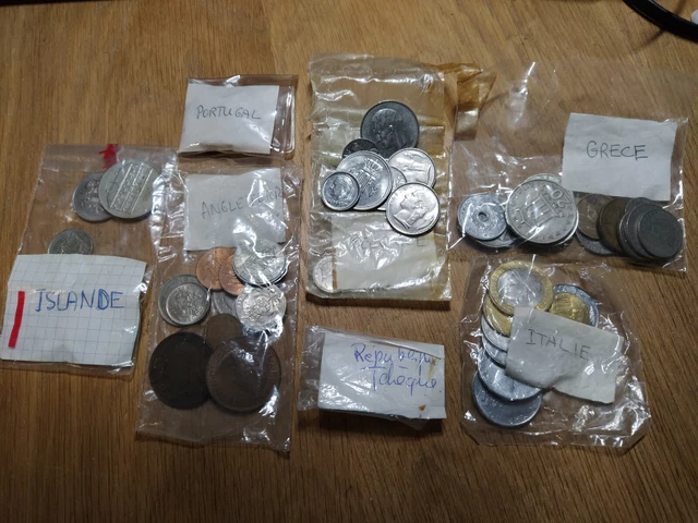 LOT DE PIECES De Monnaie Anciennes Europe EUR 10,00 - PicClick FR