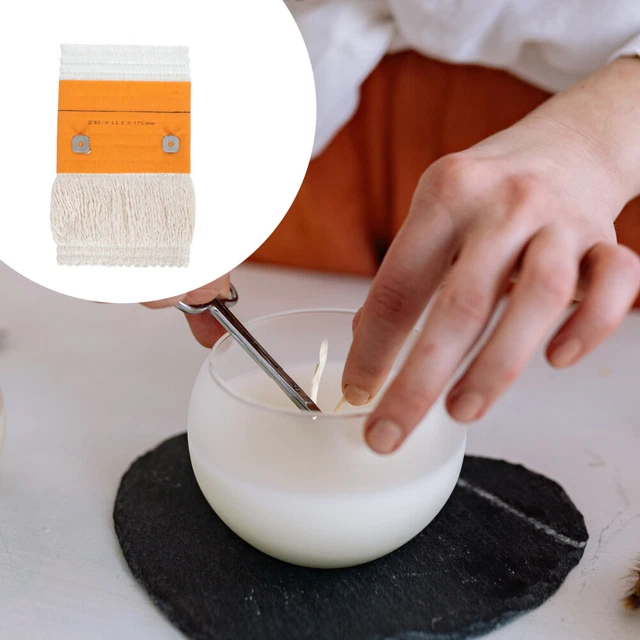 Mèches De Fabrication De Bougies, Bobine De Mèche Tressée 2 Rouleaux