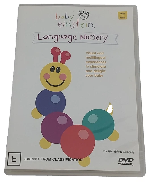 BABY EINSTEIN-LANGUAGE NURSERY (DVD, 2004) $17.00 - PicClick AU