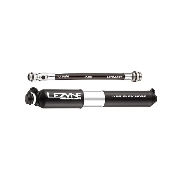 Lezyne Mini Pompa Drive 120 Psi Pressure Black