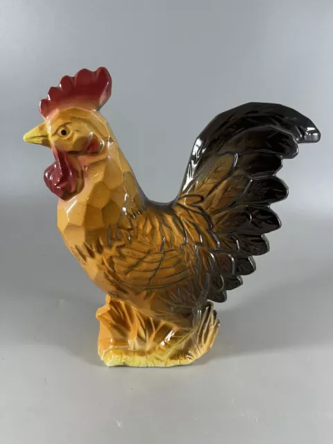 Vintage Rooster Enesco Ceramic 5.5” Tall