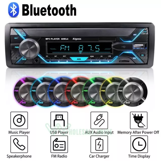 Estereo De Pantalla Para Coche Carro Auto Multimedia Car Stereo LCD Bluetooth