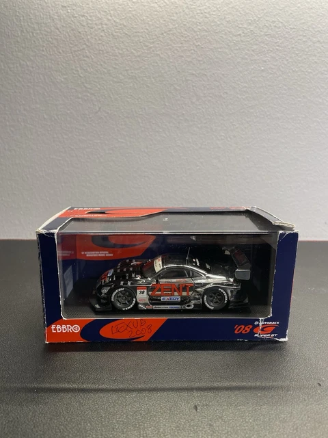 EBBRO ZENT CERUMO LC500 No.38 2017 SUPER GT500 Model Car