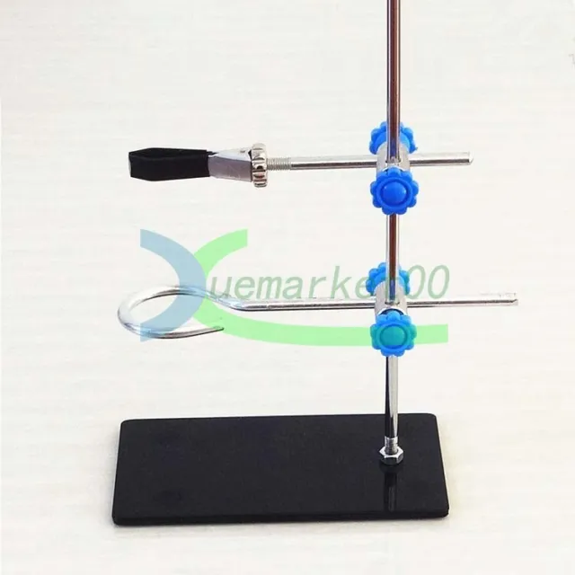 NEW Lab Laboratory Retort Stands Support Stand Clamp Flask Condenser Chem Tool