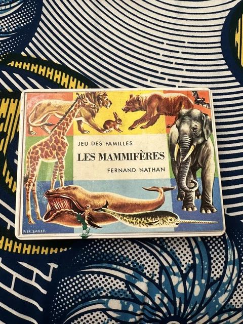 Ancien jeu de cartes Les littérateurs Célèbre, jeu des