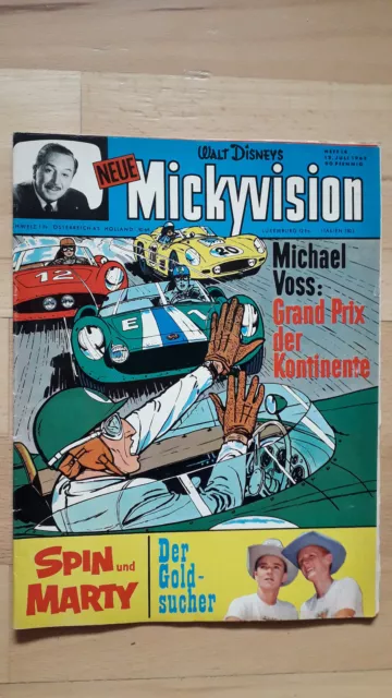 Mickyvision Nr.14 vom 12.7.1965 Michael Voss, Spin & Marty - Z1-2 Comicheft