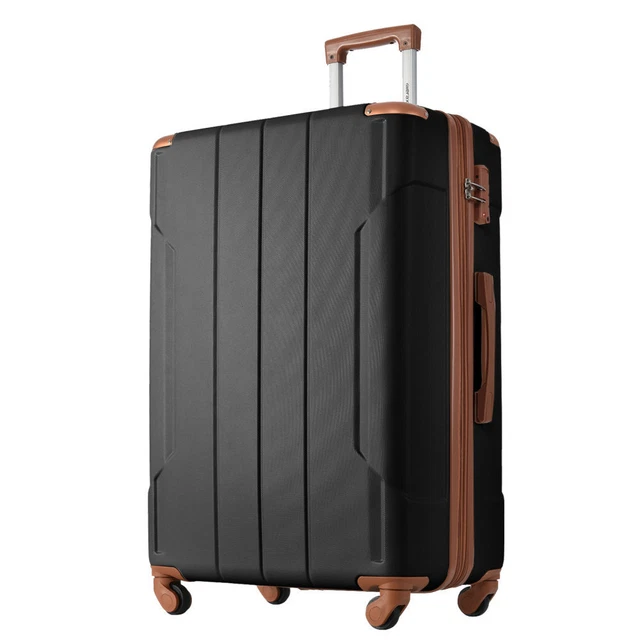 Hardshell Luggage Spinner Suitcase with TSA Lock Lightweight Expandable 24''