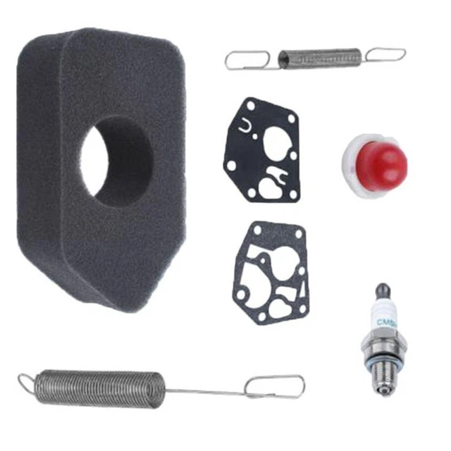 Ensemble de bougies d'allumage pour ressorts moteur filtre à air pour tondeuse