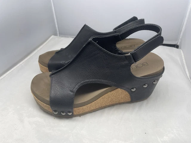 Corkys clearance mulan wedge