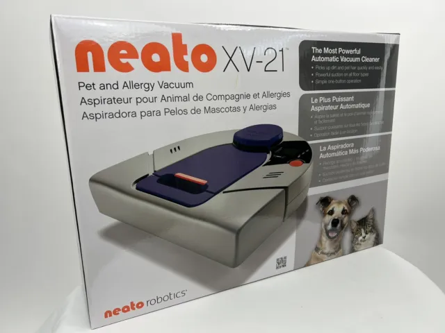 Neato XV-21 Pet & Allergy Automatic Vacuum Cleaner All Floor Types New In Box