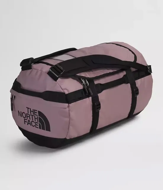 The North Face Base Camp Duffel Bag Small 50L Fawn Grey TNF Black New