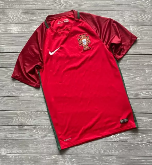 PORTUGAL 2016 Heim-Fußballtrikot Fußballtrikot NIKE 724620-687 SZ M