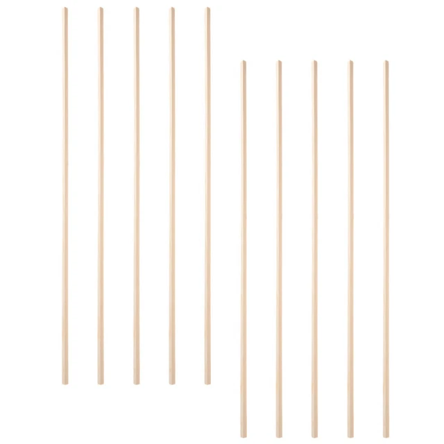 10 Pcs Wooden Molding Trim for Window Decorative Strip Decorate