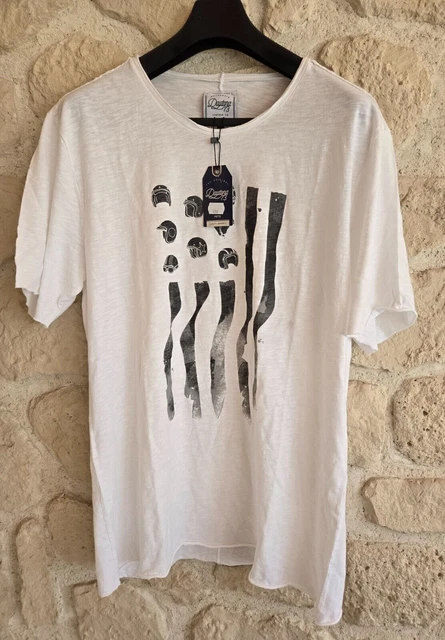 T-shirt Blanc 100% Pro Bâtiment Taille XXL - Coton Bio, Neuf Avec étiquettes