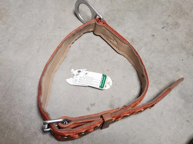 Vintage Klein Tools Model 87101 Lineman's Climbing Safety Harness Belt 36"-44"