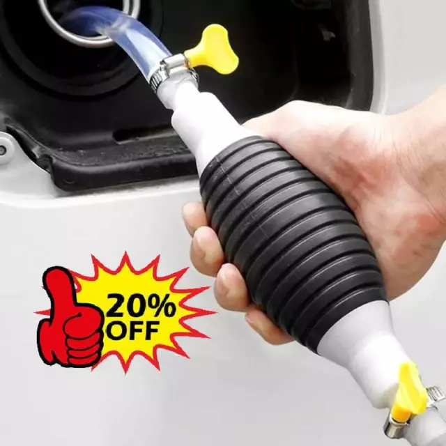 Serbatoio Carburante Auto Aspirapolvere Trasferimento Olio Auto Pompa Carburante Manuale Liquido Benzina