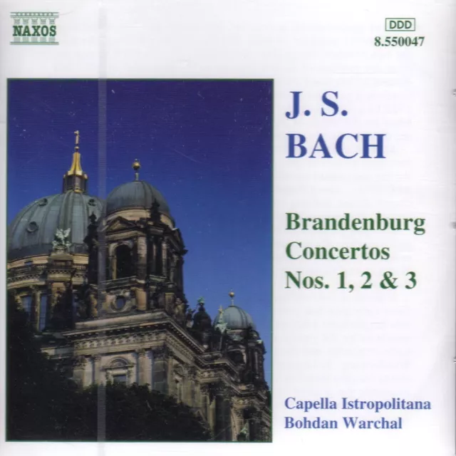 BRANDENBURG CONCERTI 1-3 [Audio CD] Bach, J.S. / Warchal; Bach, Johann ...
