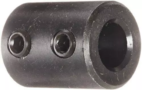 Climax Part RC-037 Mild Steel, Black Oxide Plating Rigid Coupling, 3/8 inch