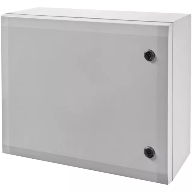 Fibox 8120025 ARCA 40x50x21cm Cabinet, PC Grey cover, 2-point locking