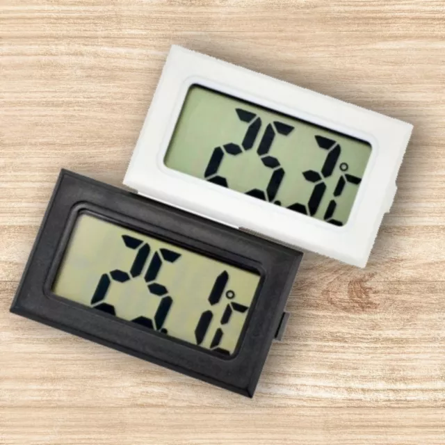 Digital LCD Thermometer Sensor Accurate Temperature Room Readings gauge probe UK