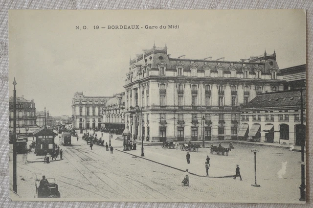 CPA"" BORDEAUX - Gare du Midi